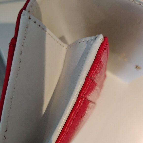 Gorgeous, Cherry Red Leather Wallet - Picture 2 of 8